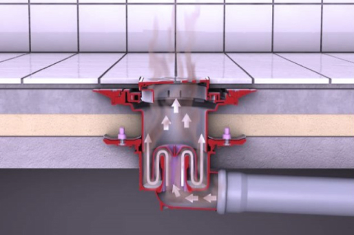 Door uitdroging of leegzuiging als gevolg van een gebrekkige ventilatie van het leidingsysteem kan het waterreservoir slinken. Dit kan leiden tot onaangename geuren. Door uitdroging of leegzuiging als gevolg van een gebrekkige ventilatie van het leidingsysteem kan het waterreservoir slinken. Dit kan leiden tot onaangename geuren.