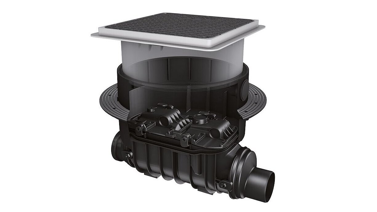 Reinigingsbuis Controlfix voor vloerinbouw