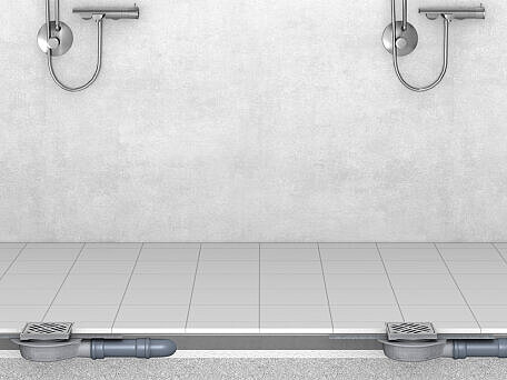 Installatievoorbeeld badafvoer: De Ultravlakke Installatievoorbeeld badafvoer: De Ultravlakke