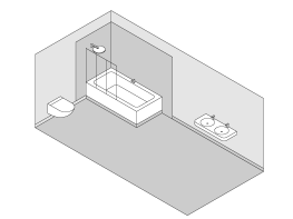 Eigen badkamer met ligbad, douche en douchewand. Eigen badkamer met ligbad, douche en douchewand.