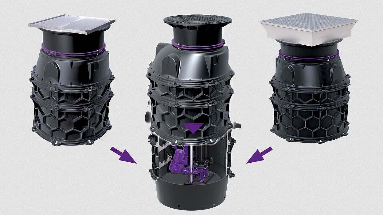 Flexibele inbouwmogelijkheden Flexibele inbouwmogelijkheden