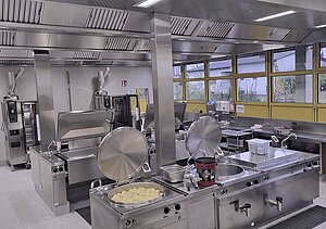 Commerciële keuken bij Lebenshilfe Werkstätte Gaimersheim